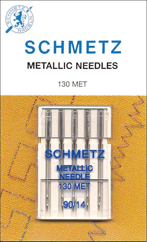 Metallic Machine Needle Size 14/90 5/Pkg