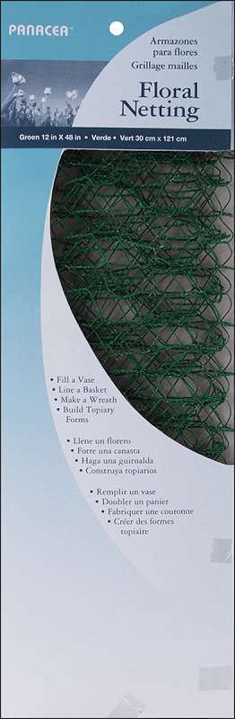 Floral Netting 12"X18" Green