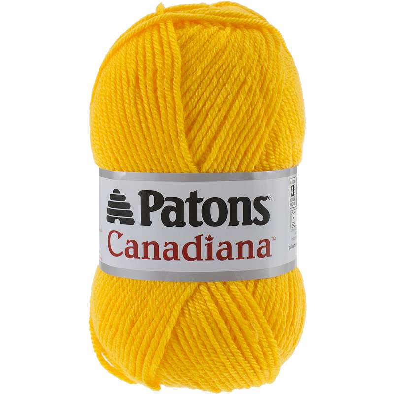 Canadiana Yarn - Solids Tweet Yellow
