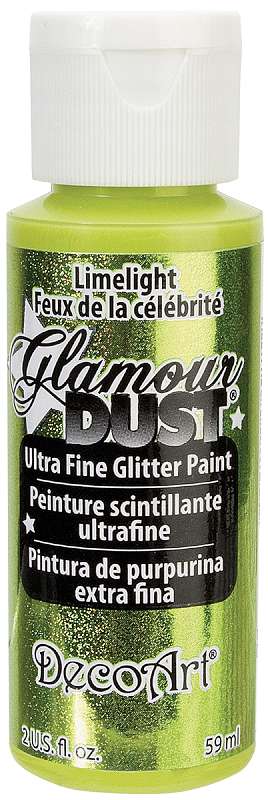 Glamour Dust Glitter Paint 2oz Limelight