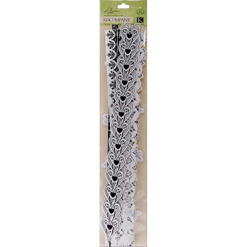 Adhesive Paper Borders Elegance