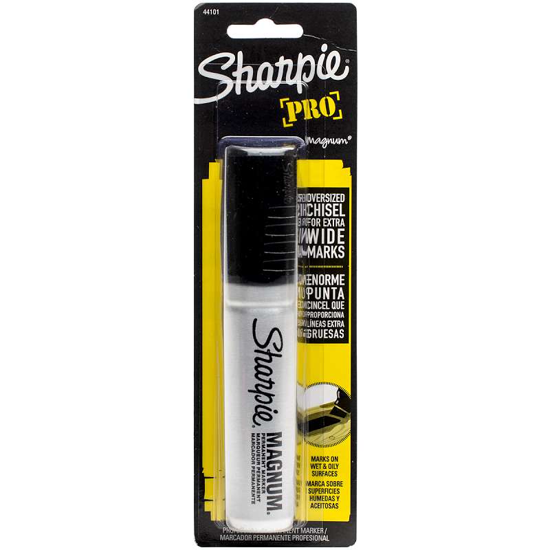 Sharpie Chisel Tip Magnum Permanent Marker Black