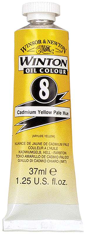 Winsor & Newton Winton Oil Colour 37ml Cadmium Yellow Pale Hue