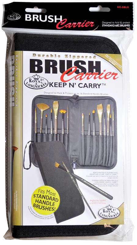 Keep N' Carry Zippered Standard Brush Carrier 12.5"X11.25"