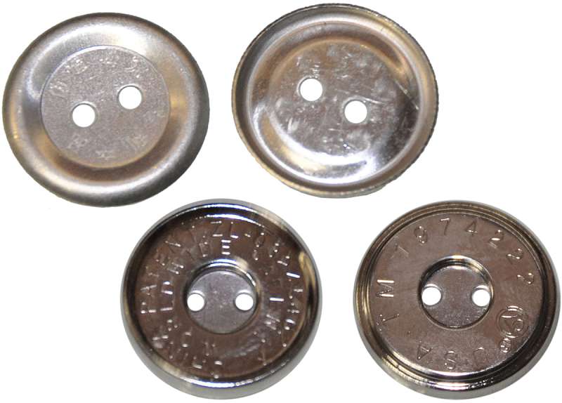 Magnetic Sew-On Closure 18mm 1/Pkg Nickel