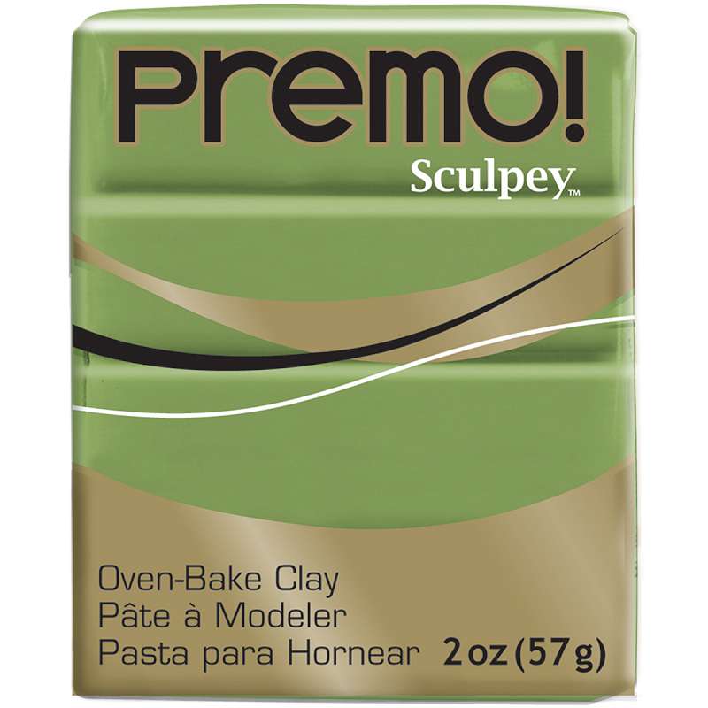 Premo Sculpey Polymer Clay 2oz Spanish Olive