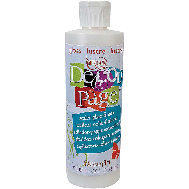 Americana Decou-Page Glue  8oz Gloss