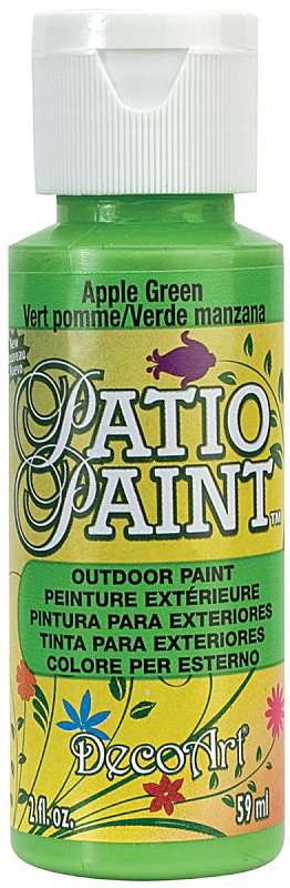 Patio Paint 2oz Apple Green