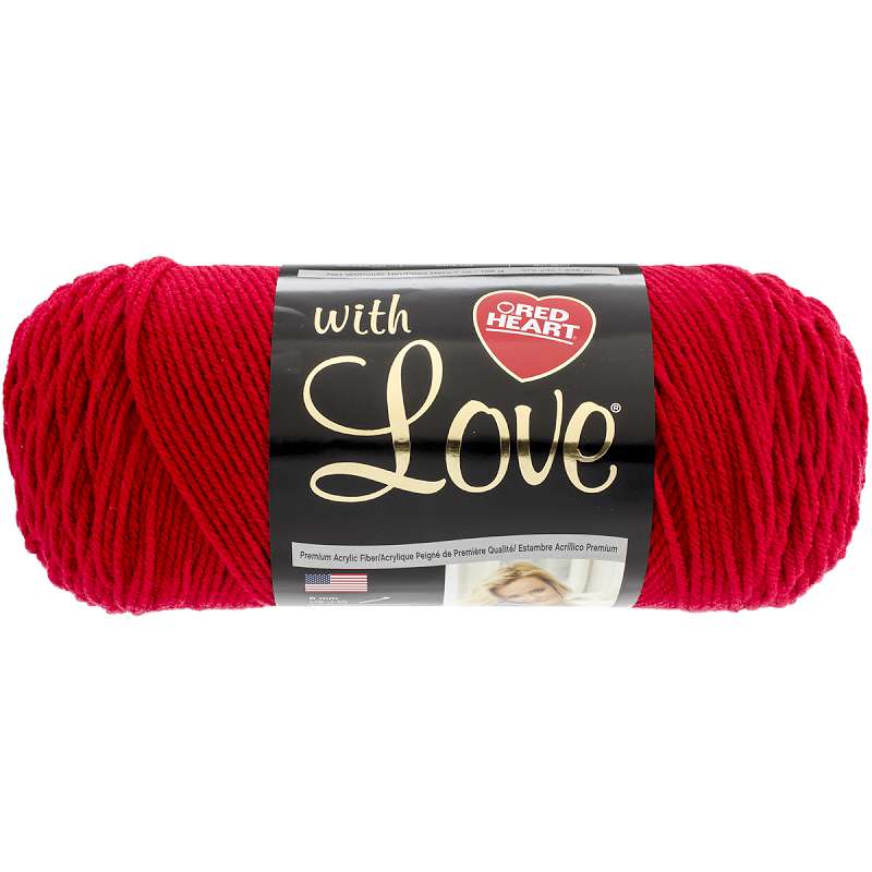 Red Heart With Love Yarn Holly Berry