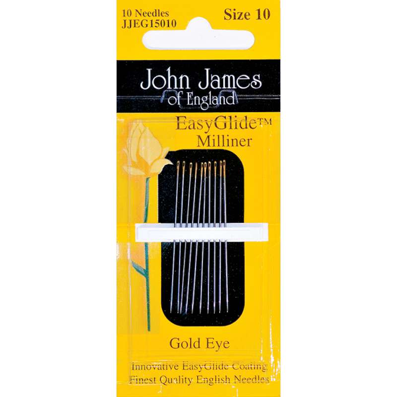 Gold'n Glide Milliners Needles   Size 10 10/Pkg