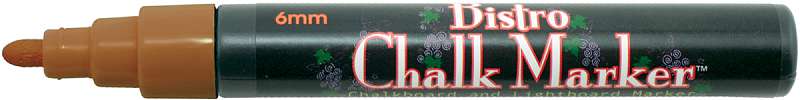 Bistro Chalk Marker 6mm Bullet Tip Brown