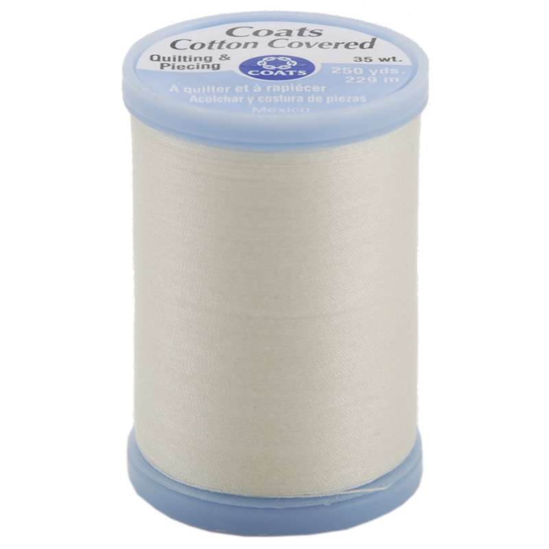 Cotton Covered Quilting & Piecing Thread 250yd Pearl