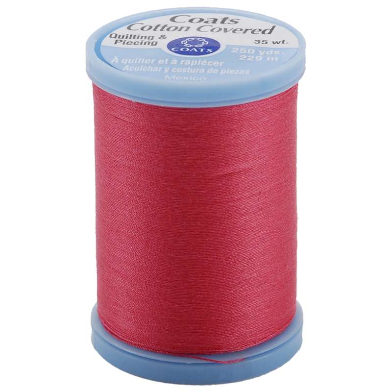 Cotton Covered Quilting & Piecing Thread 250yd Hot Pink