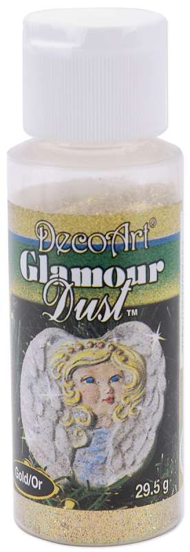 Glamour Dust Iridescent Glitter 1.04oz Gold