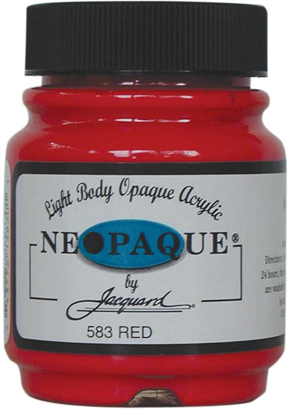 Jacquard Neopaque Acrylic Paint 2.25oz Red