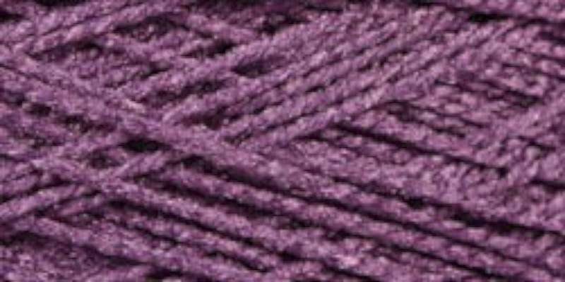 Needloft Craft Yarn 20yd Purple