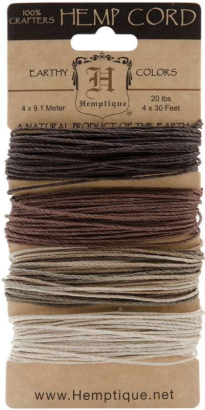 Hemp Cord 20lb 120' Earthy