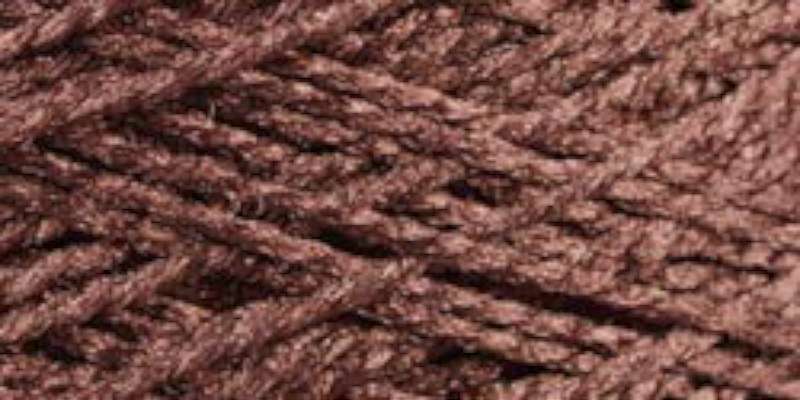 Needloft Craft Yarn 20yd Brown
