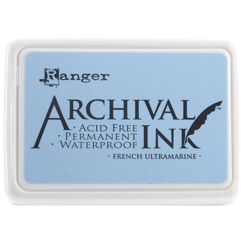 Archival Ink Pad #0 French Ultramarine