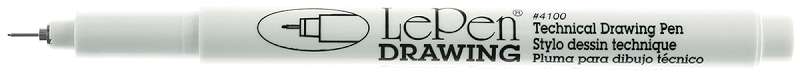 Le Pen Technical Drawing Open Stock .05mm Black