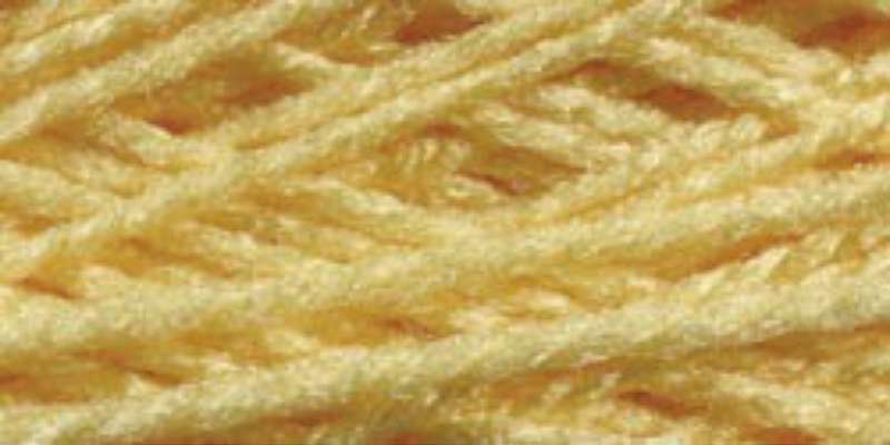 Needloft Craft Yarn 20yd Yellow