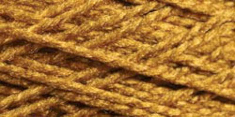 Needloft Craft Yarn 20yd Gold
