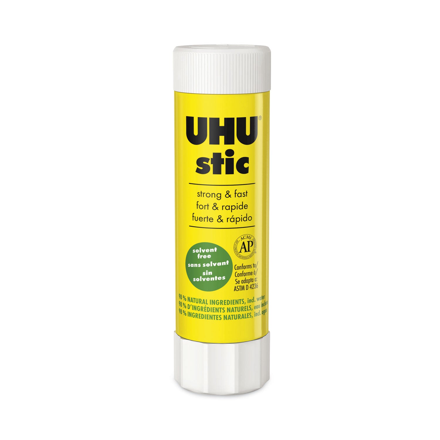 UHU® UHU Stic Permanent Clear Application Glue Stick,  1.41 oz 