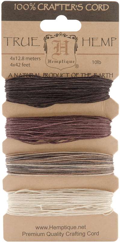Hemp Cord 10lb 168' Earthy