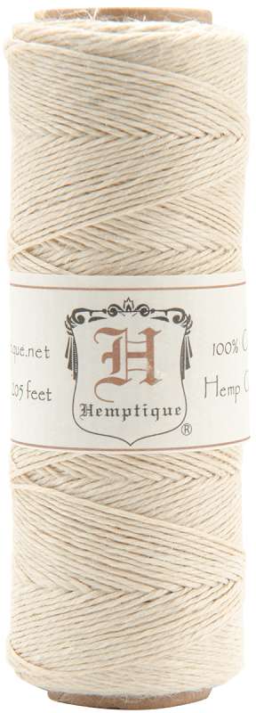 Hemp Cord Spool 10lb 205' Natural