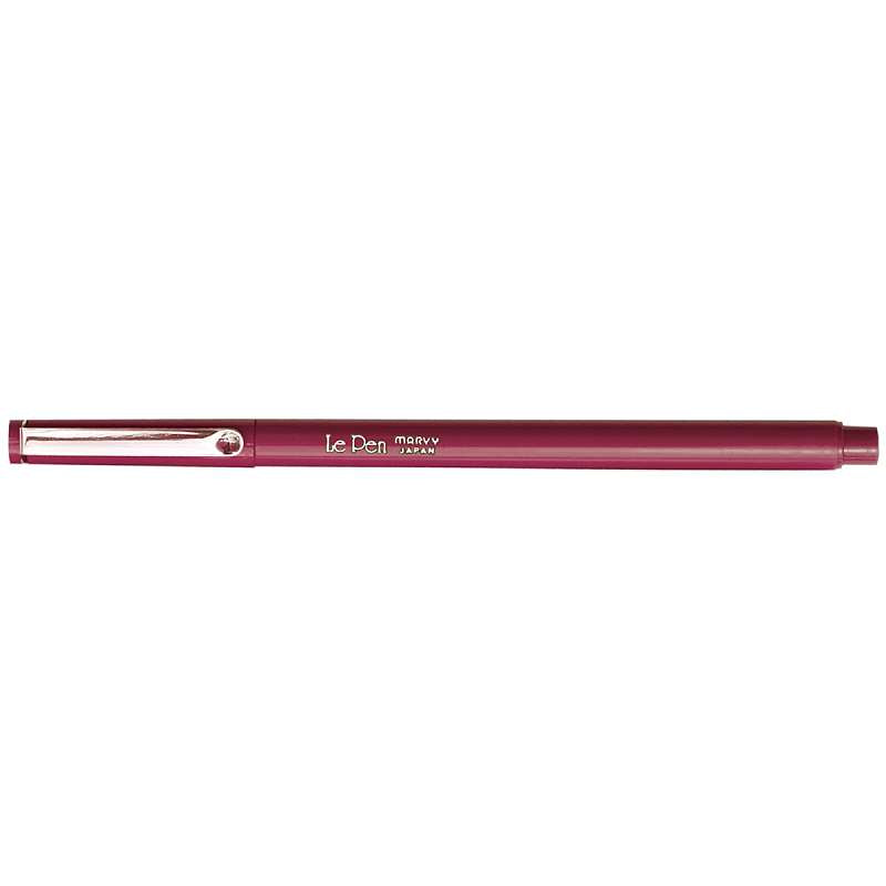 Le Pen .03mm Point Open Stock Burgundy