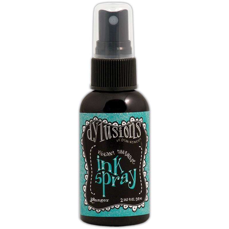 Dylusions By Dyan Reaveley Ink Spray 2oz Vibrant Turquoise