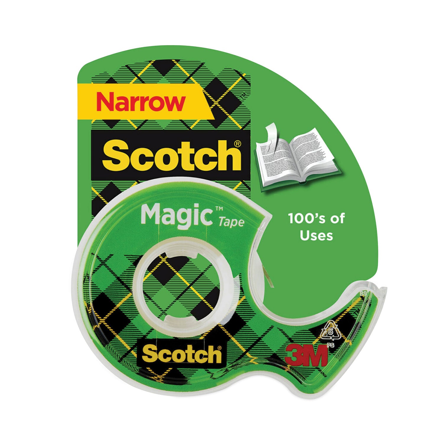 Scotch Magic Tape .5"X450"