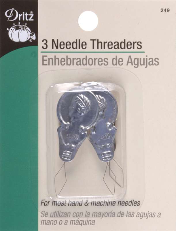 Metal Needle Threaders 3/Pkg