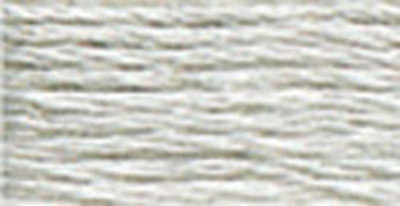 DMC Pearl Cotton Skein Size 5 27.3yd Very Light Pearl Grey
