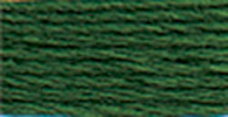 DMC 6-Strand Embroidery Cotton 8.7yd Very Dark Hunter Green