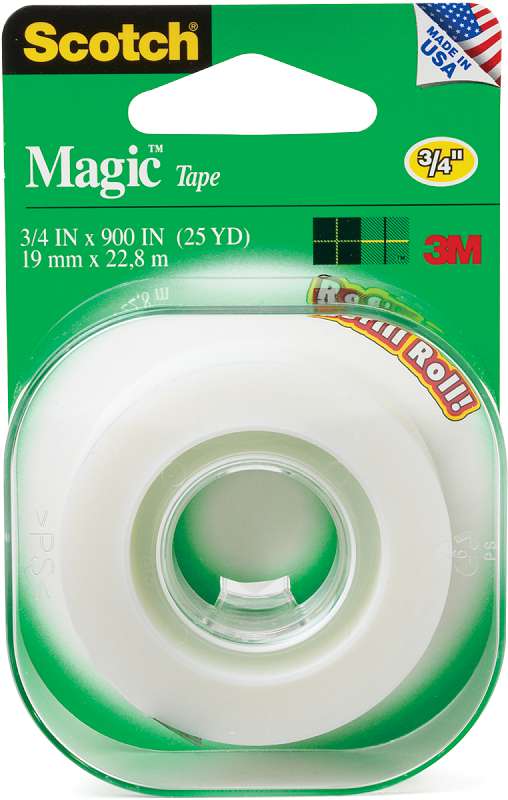Scotch Magic Tape Refill .75"X900"