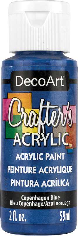 Crafter's Acrylic All-Purpose Paint 2oz Copenhagen Blue