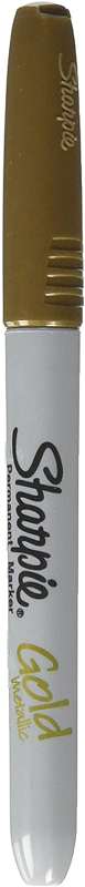 Sharpie Metallic Permanent Marker Open Stock one  pen-Gold