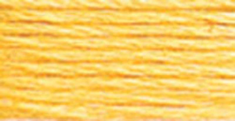 DMC Pearl Cotton Skein Size 3 16.4yd Pale Yellow