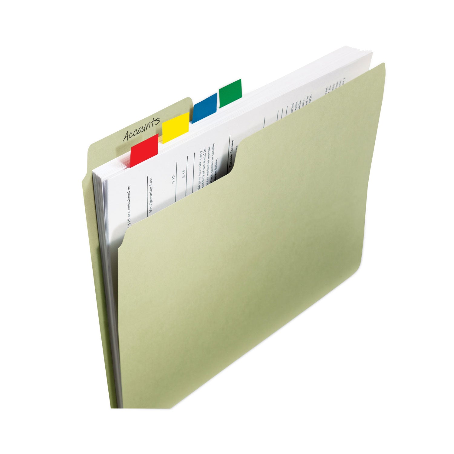 Post-it® Flags Standard Page Flags in Dispenser, Red, 100 Flags/Dispenser