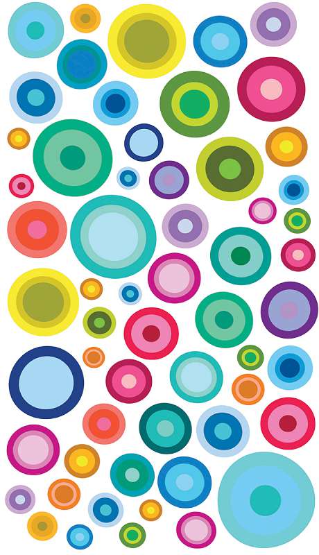 Sticko Stickers Color Bubbles