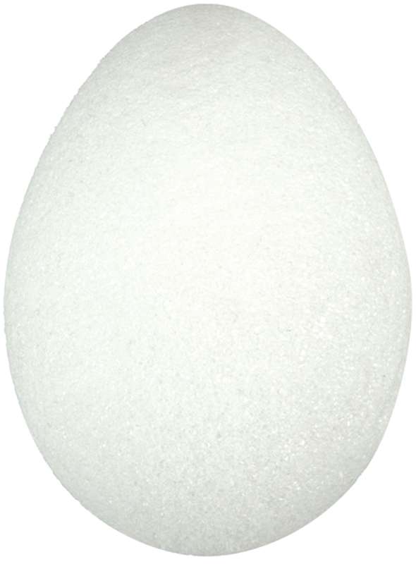 FloraCraft CraftFoM Egg 6/Pkg-1.75"X2.4"