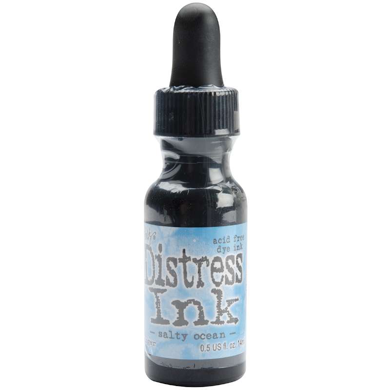Distress Pad Re-Inker .5oz Salty Ocean
