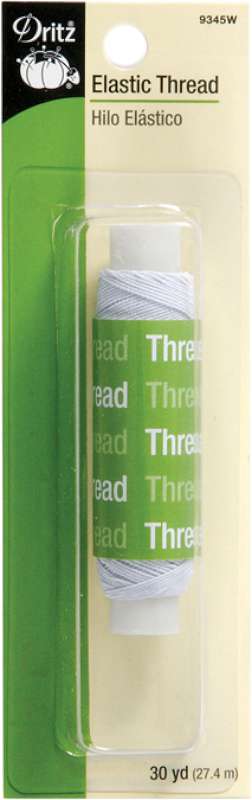 Elastic Thread 30yd White