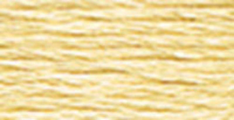 DMC 6-Strand Embroidery Cotton 8.7yd Very Light Old Gold