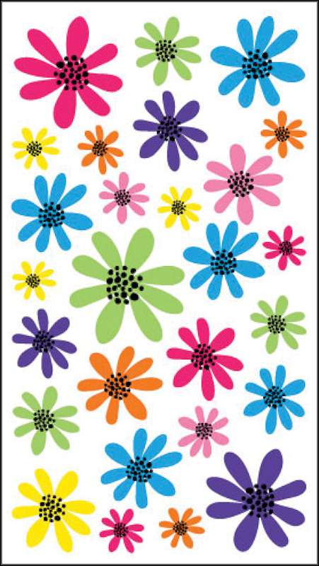 Sticko Stickers Doodle Daisies
