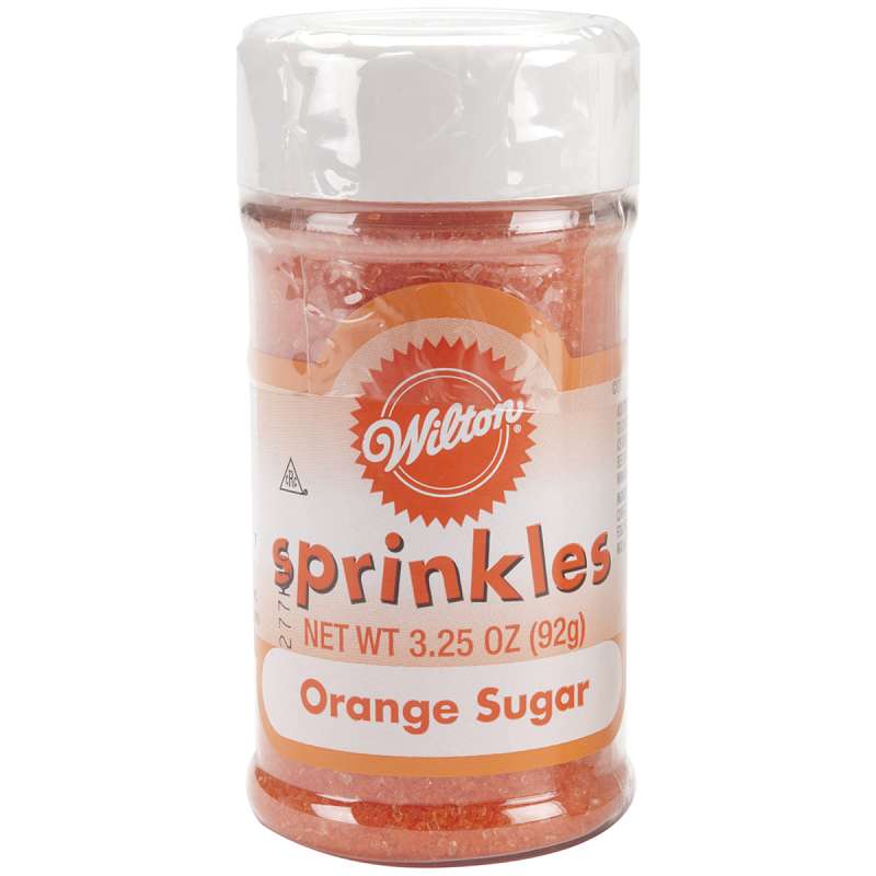 Sugar Sprinkles 3.25oz Orange