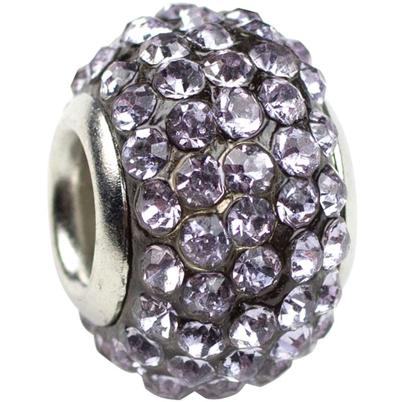 Trinkettes Glass Rhinestone Bead 1/Pkg June