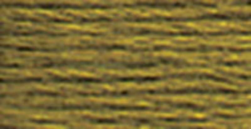 DMC 6-Strand Embroidery Cotton 8.7yd Dark Olive Green