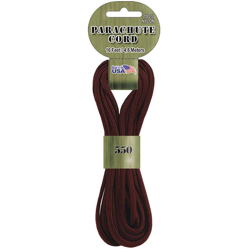 Parachute Cord 4mmx16' Maroon